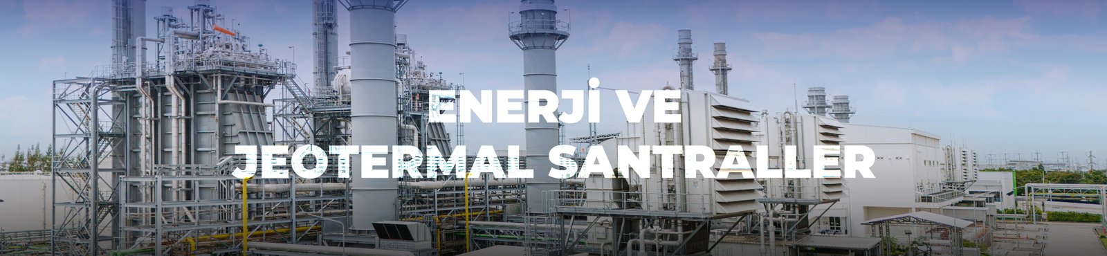 Enerji ve Jeotermal Santraller Arka Plan